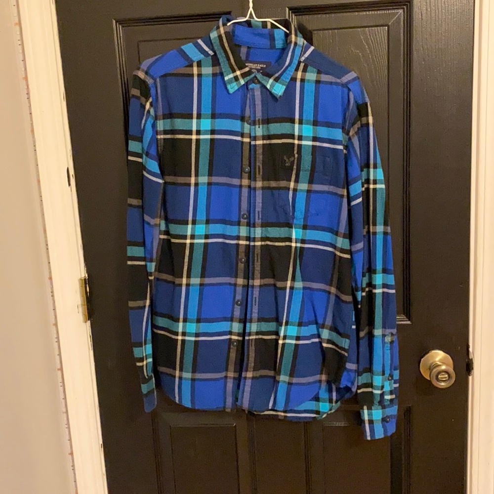 American Eagle button up